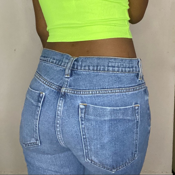 Mid rise ripped pac sun boyfriend jeans - Picture 2 of 2